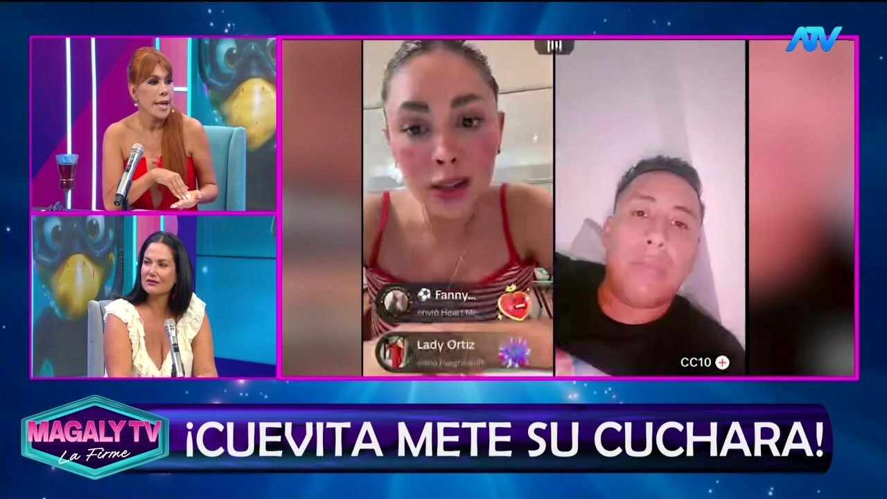 Magaly Medina sobre Cueva escuchando a Pamela Franco hablar de su ex: 
