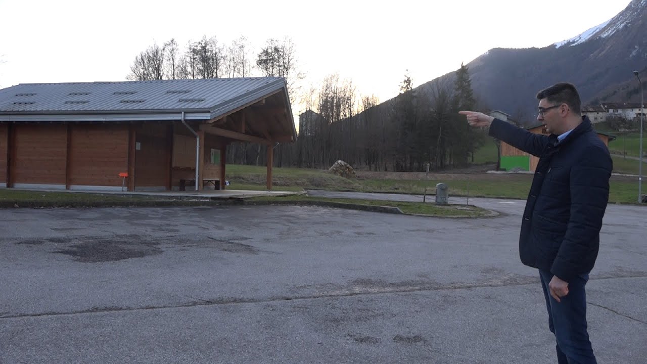 San Gregorio nelle Alpi verso il completamento dell'area camper