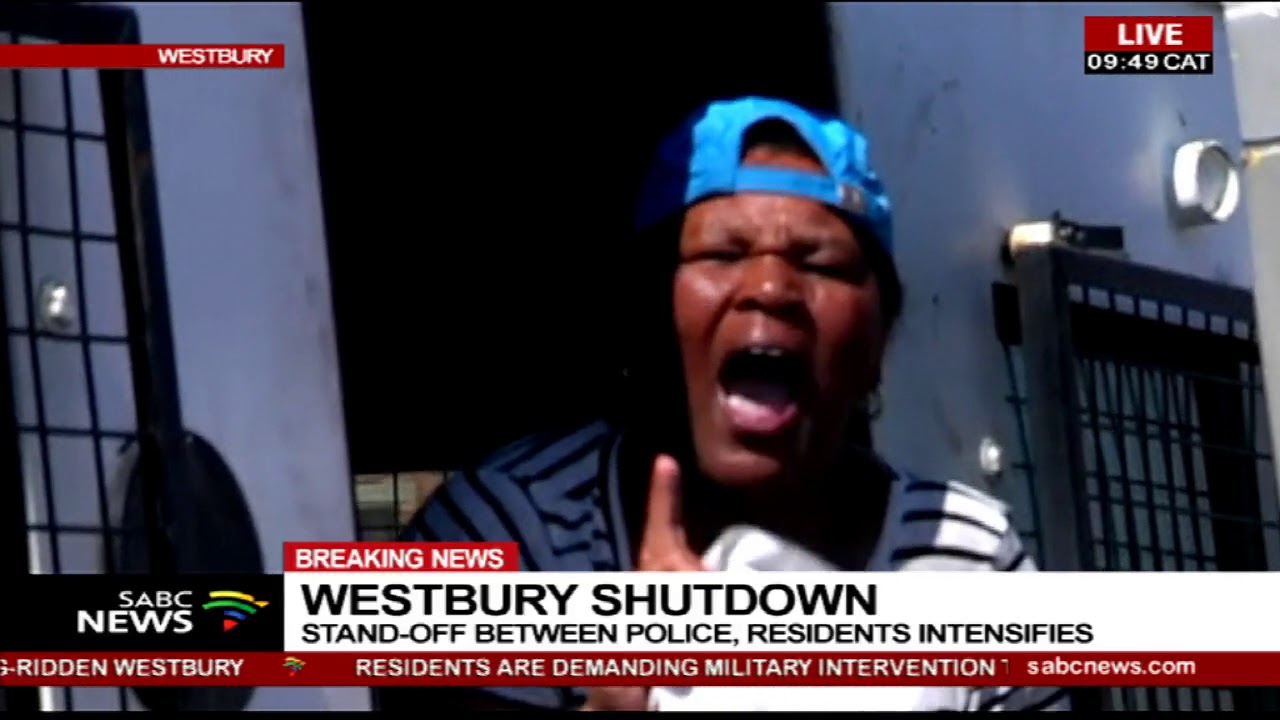 Stand-off between Westbury residents and police intensify