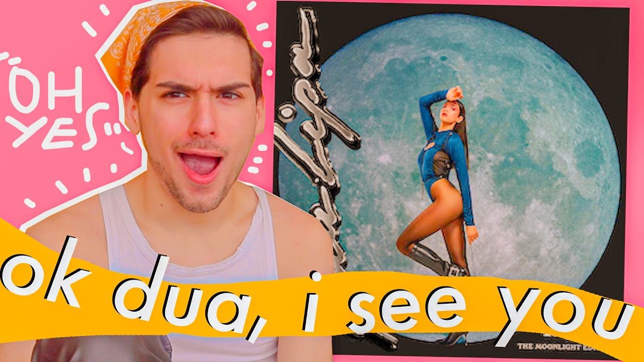 REACTING TO DUA LIPAS FUTURE NOSTALGIA MOONLIGHT EDITION (let's have a fun time...hehe) ✨🌙