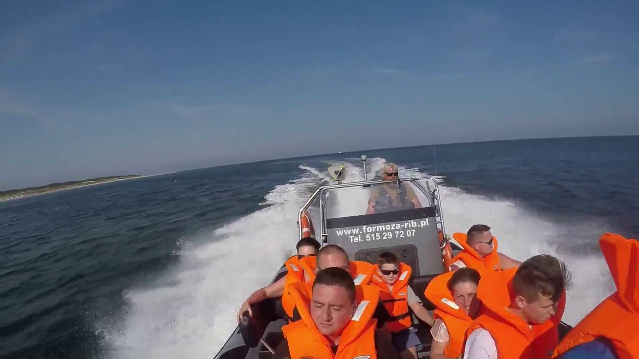 Rejs łodzią motorową - Hel 26.07.2016 r.