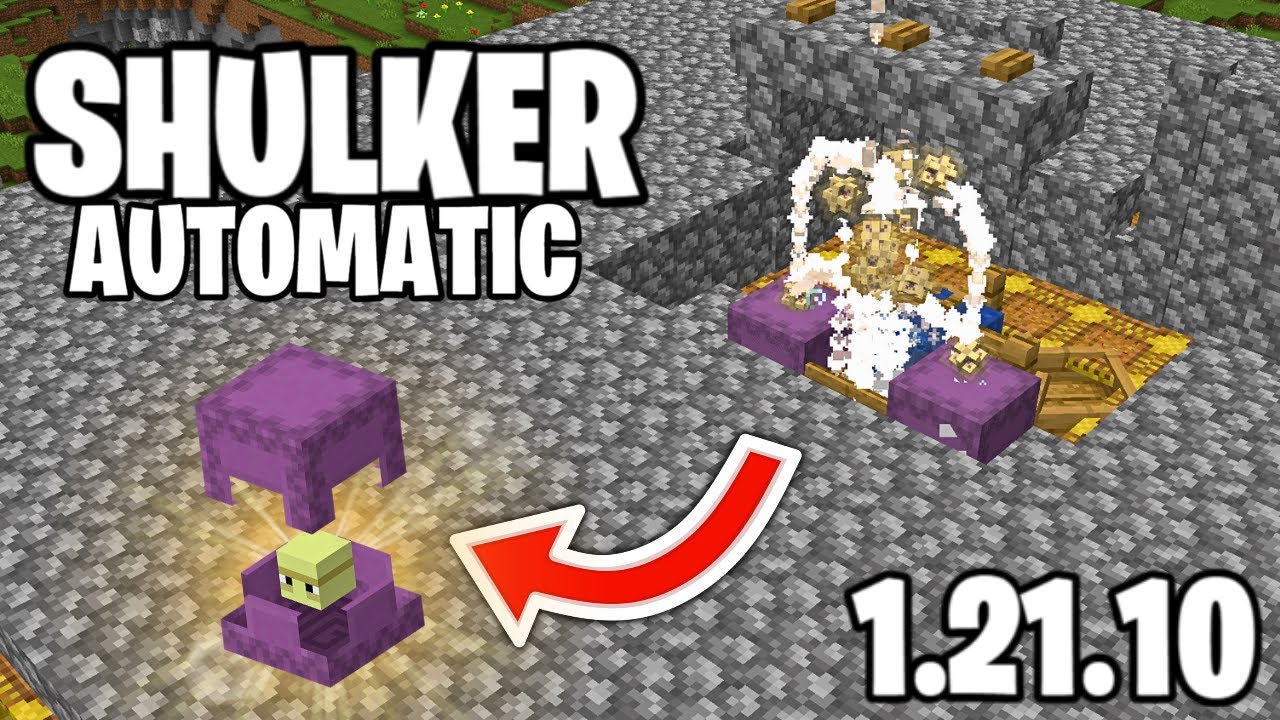 SHULKER BOX Farm 1.21.10! Minecraft Java Tutorial