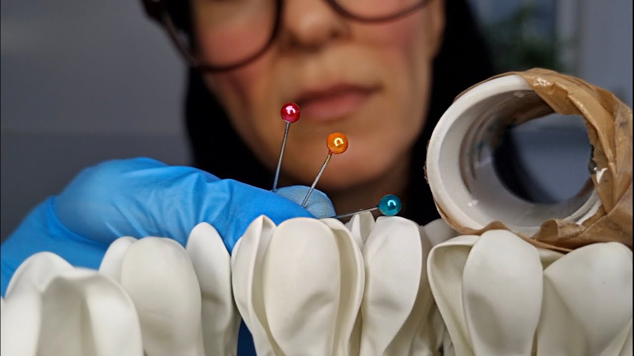 Fixing your Latexteeth *with different tools ASMR*