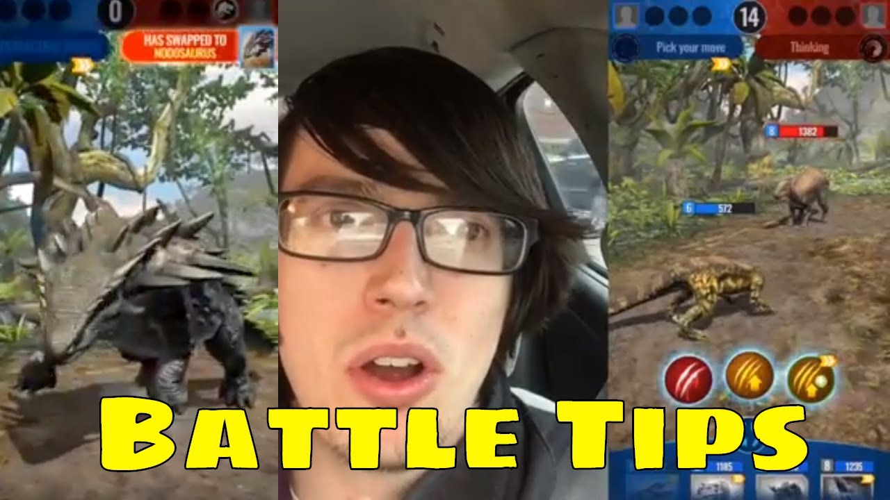 Jurassic World Alive Dinosaur Battle Tips