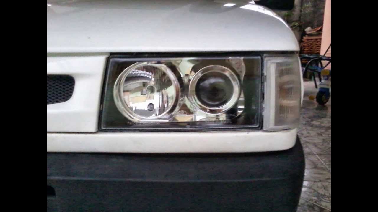 farol de uno com projetor