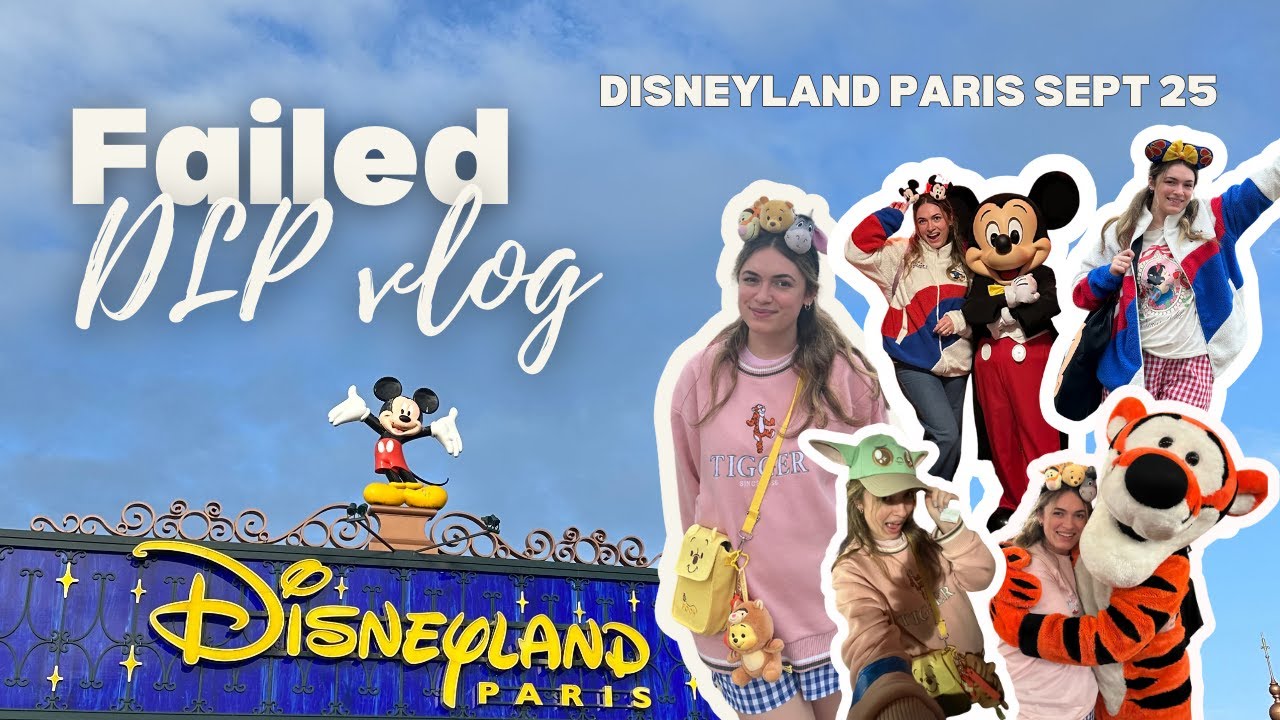 Failed Disney Vlog | Disneyland Paris September 2025