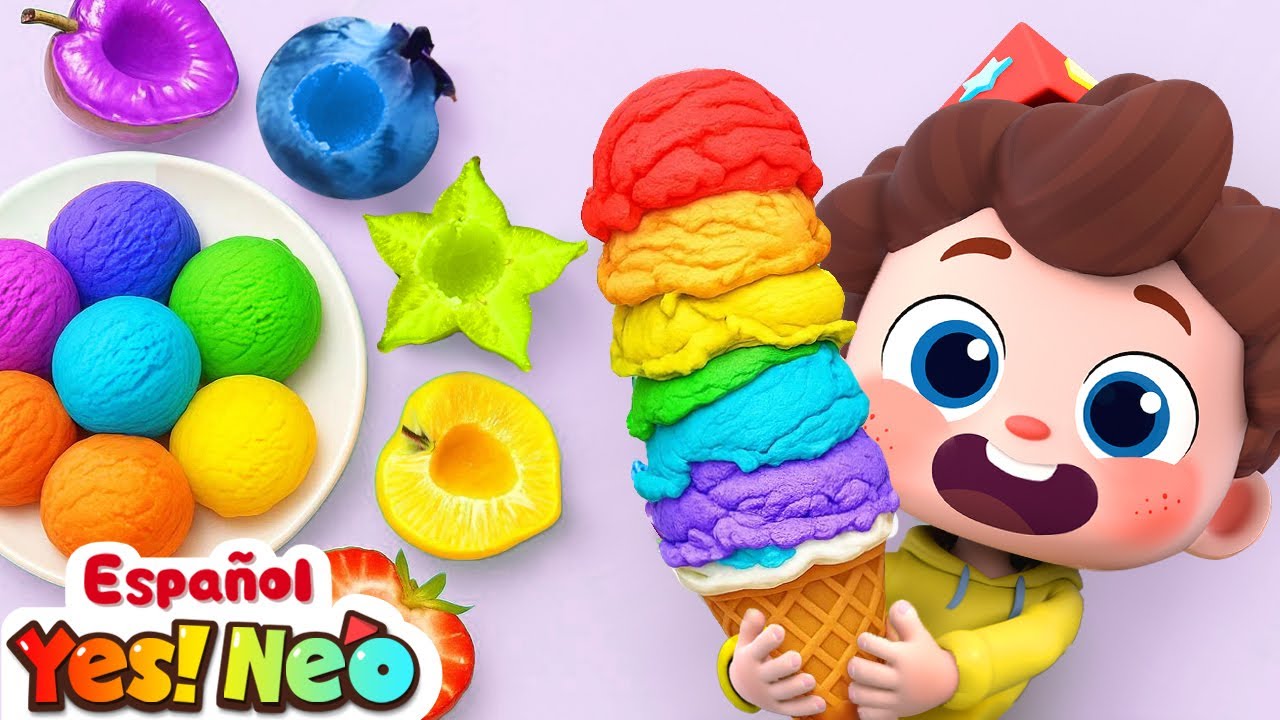 Helado de Frutas Colorido | Yes! Neo | Canciones Infantiles | BabyBus en Espa&ntilde;ol