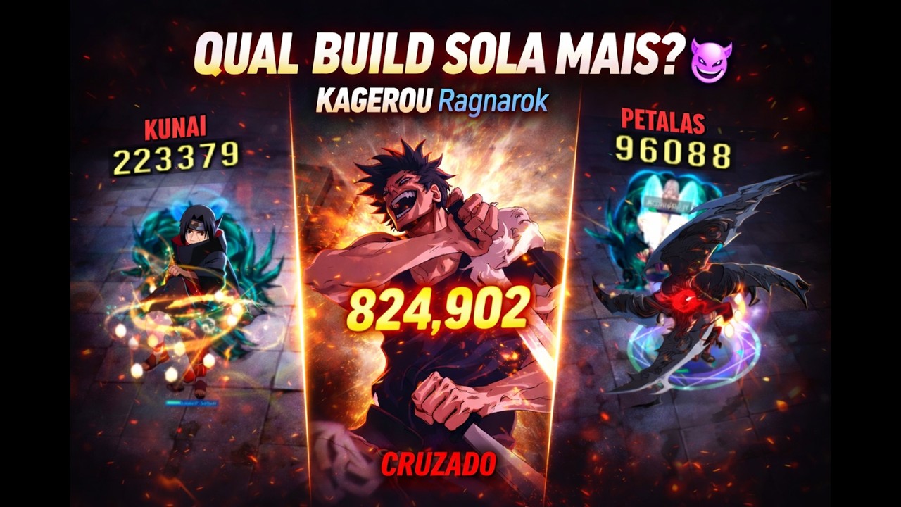 Kagerou Ragnarok Latam 17.1 - Qual a melhor build?