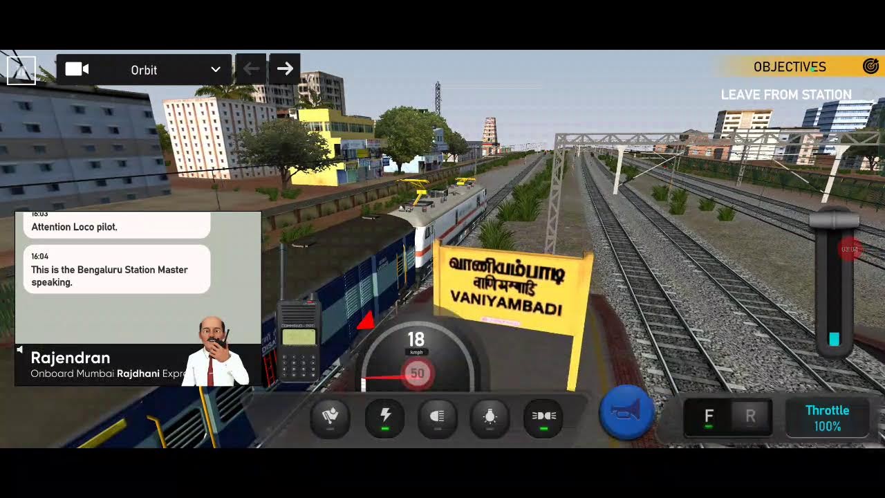 Indian Train Simulator Gameplay 😱 Realistic Train Driving in India