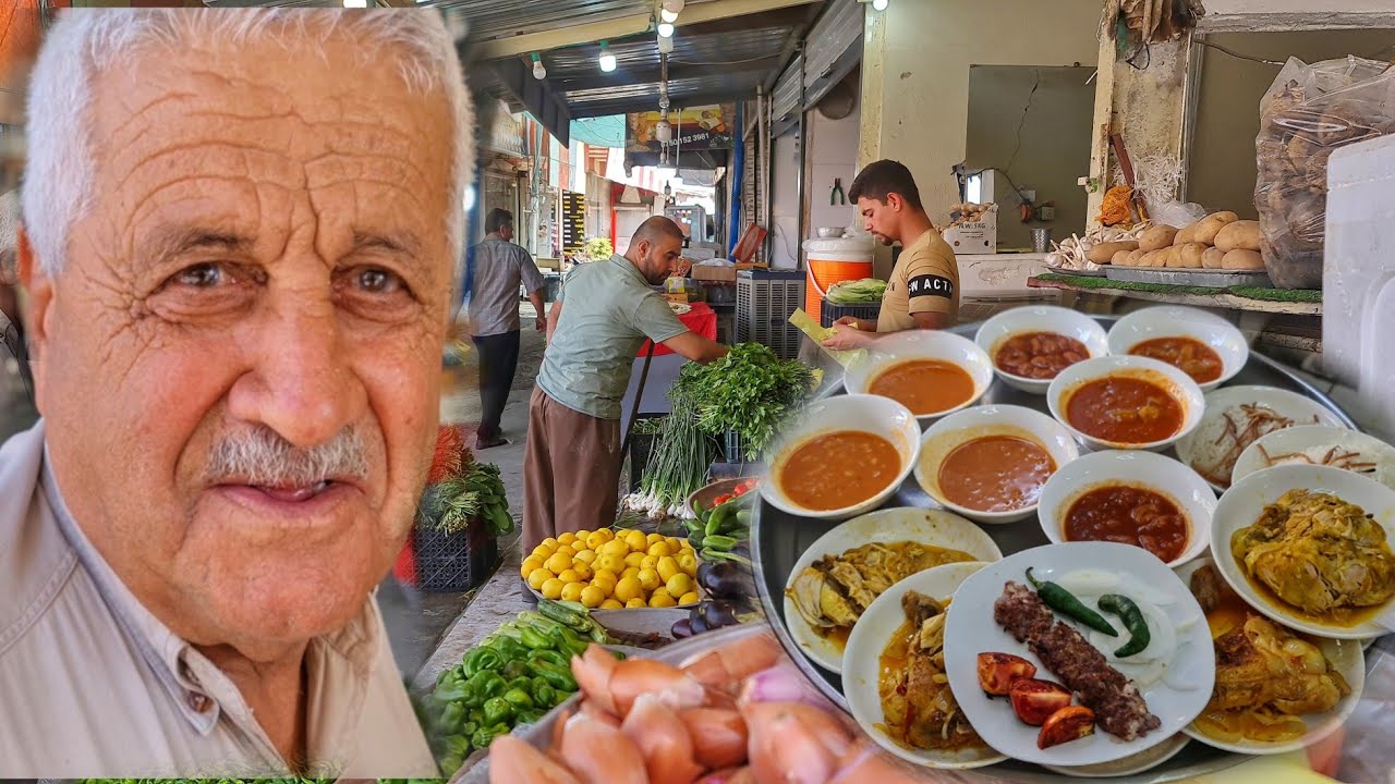 جوله في مدينة حلبچه_ فلوگ سوق حلبچه