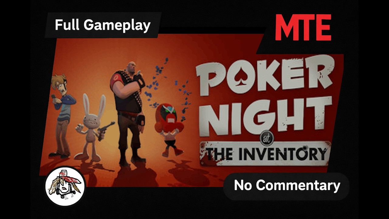 (Full Gameplay) Poker Night at the Inventory [1080p] - No Commentary