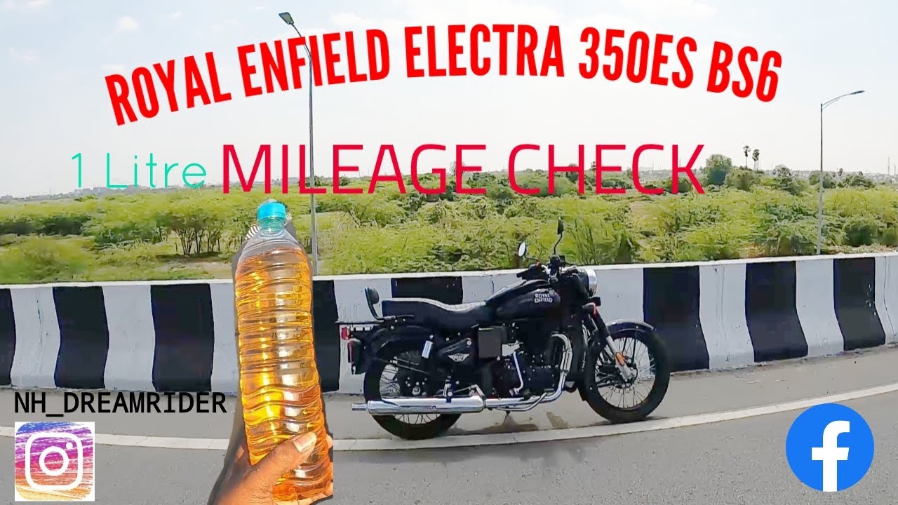 ROYAL ENFIELD ELECTRA 350ES BS6 | Mileage Test | Shocking Result | Bike Ride | Tamil Vlog