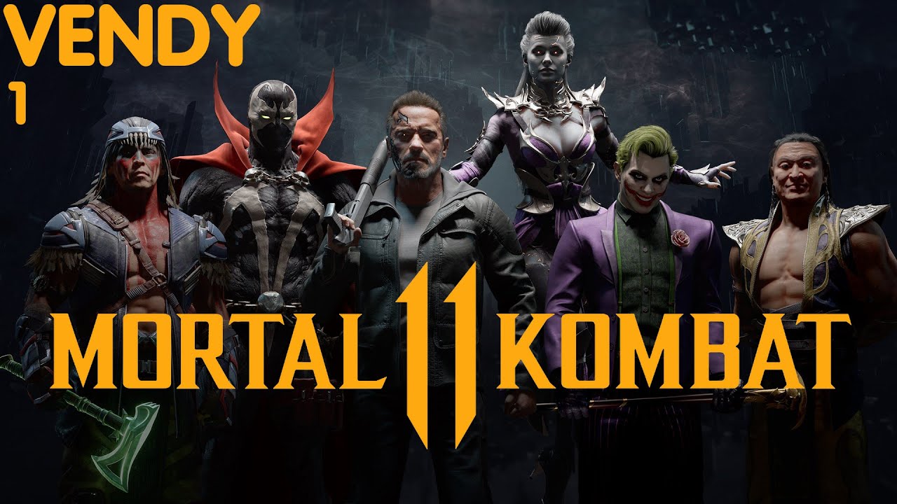 Vendy проходит Mortal Kombat 11 - Часть 1 + Vendy vs Tatorio
