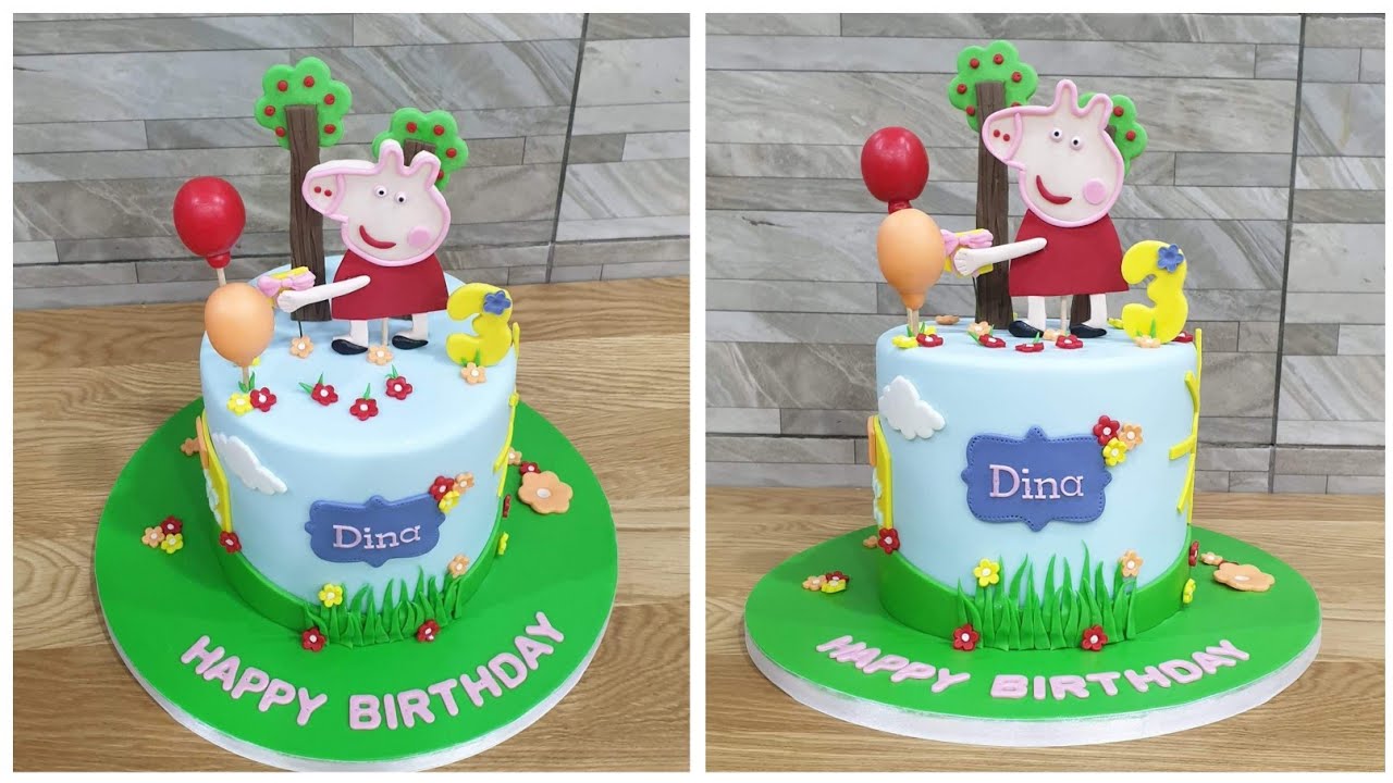 PEPPA PIG CAKE / BIRTHDAY CAKE / VLOG # 76