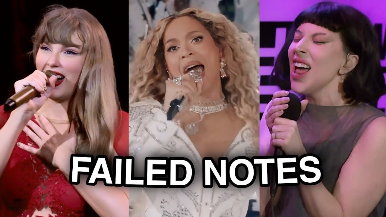 Singers' TERRIBLE Vocal Fails (Part 2)