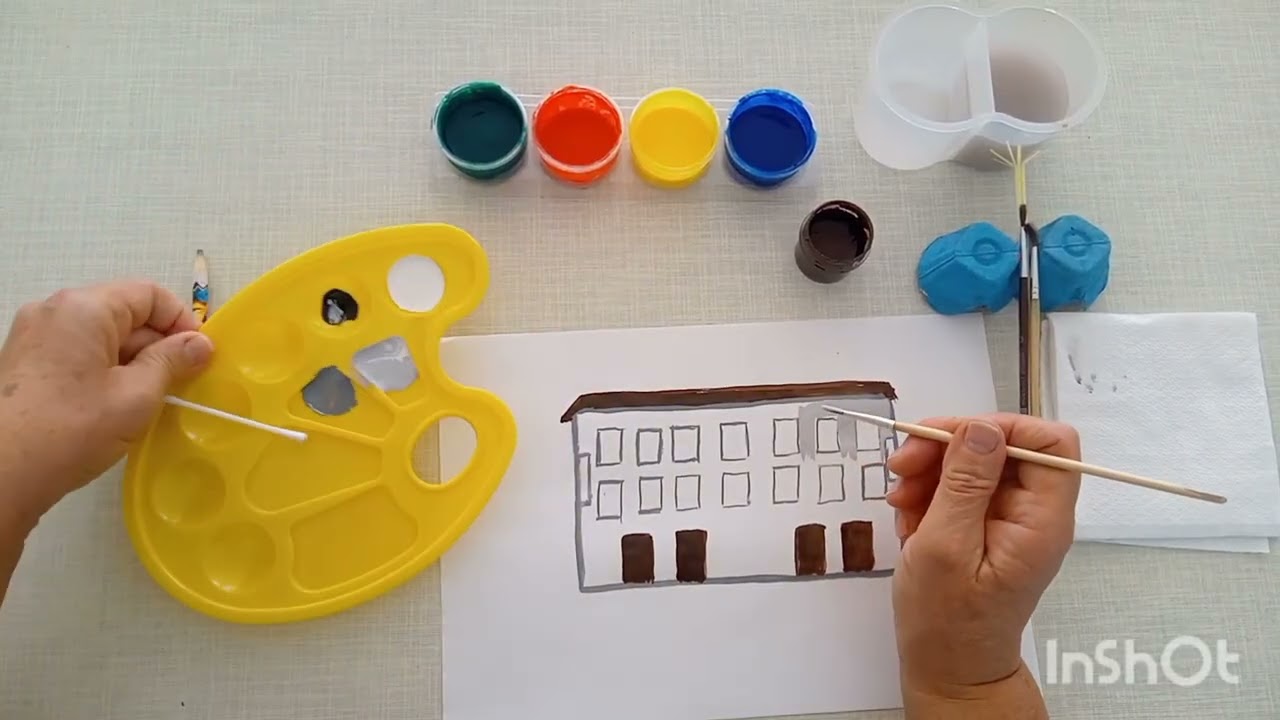 Заняття з художньо-продуктивної діяльності (малювання). Тема: