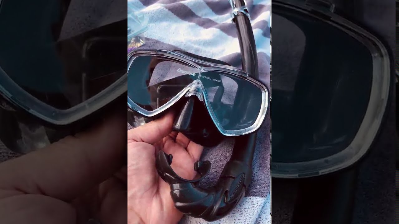 Cressi Onda Mare Combo Set Maschera Sub Onda e Snorkel Mexico, Buona la Maschera, il Tubo solo per e