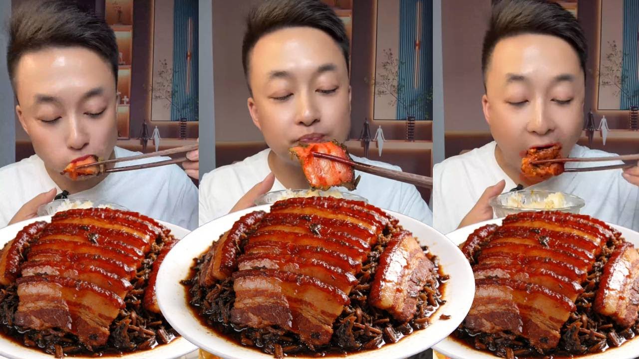 Braised pork belly with preserved mustard greens is so satisfying, you can't stop eating it!