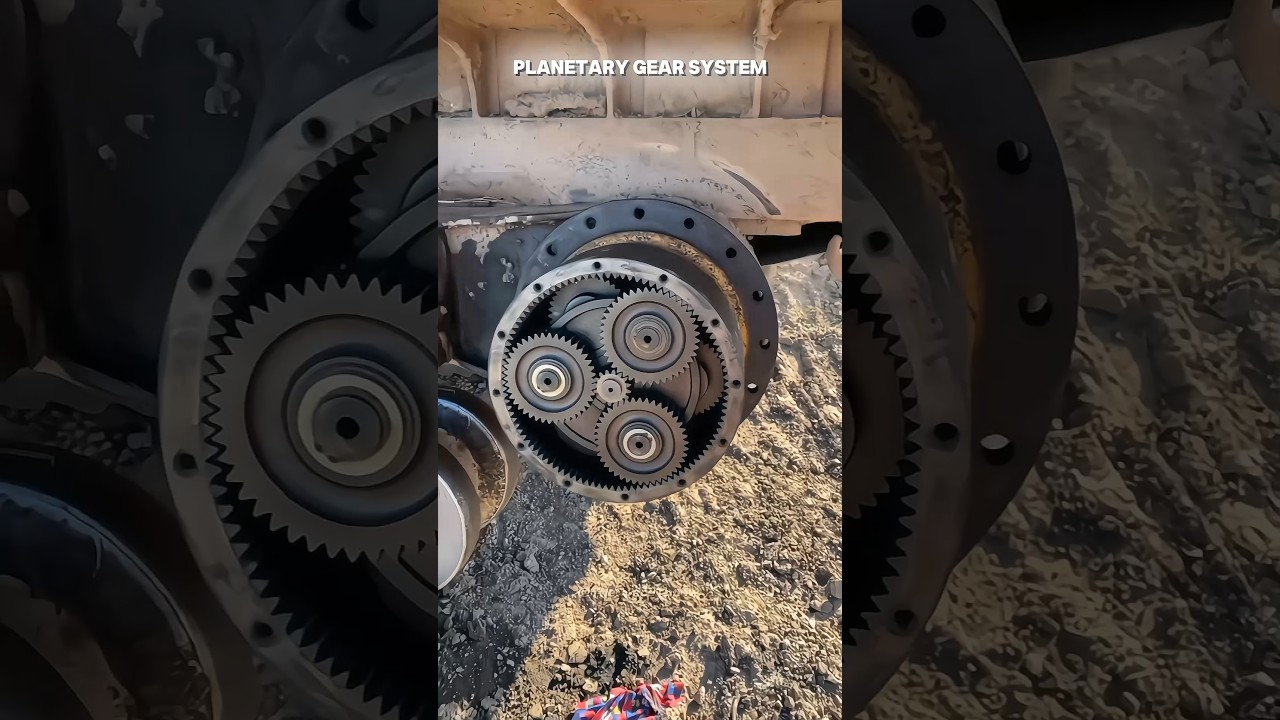 This is a Planetary Gear System 🤯 #science #sciencefacts