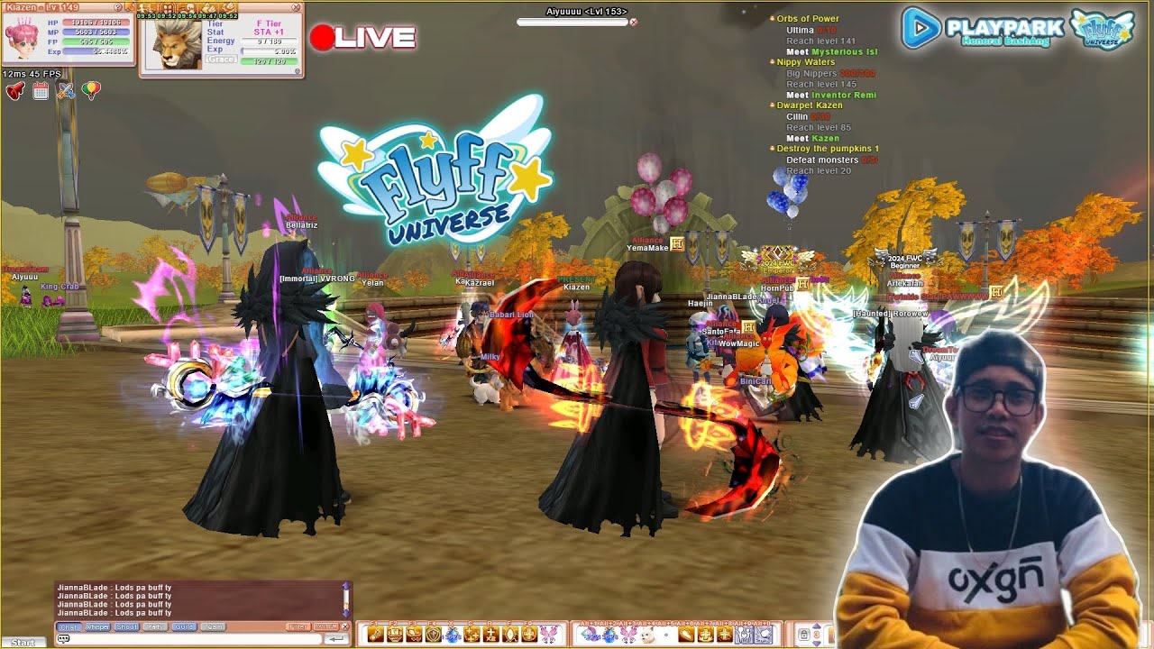 Flyff Universe by PlayPark - Mobile/PC Games MMORPG 🔴Live - Asia Rhisis Server - Lets Go - Day271