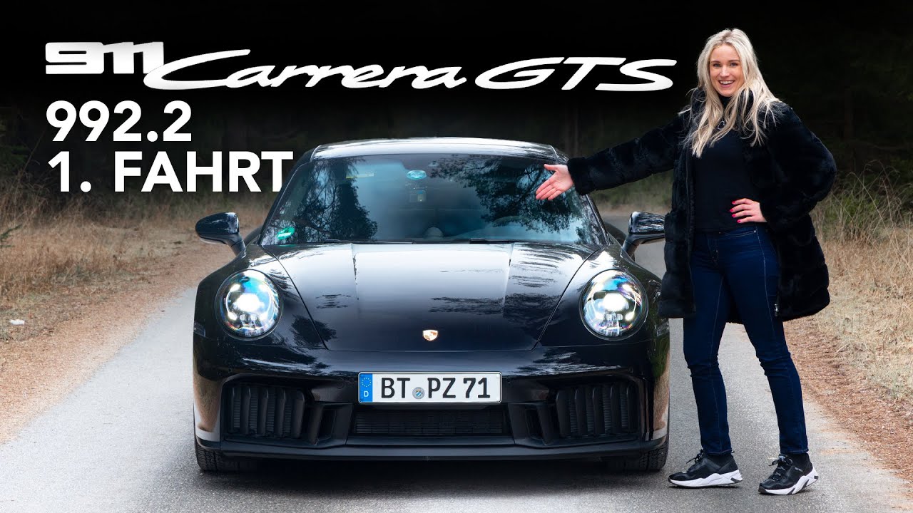 1. Fahrt im Porsche 911 992.2 Carrera GTS T-Hybrid