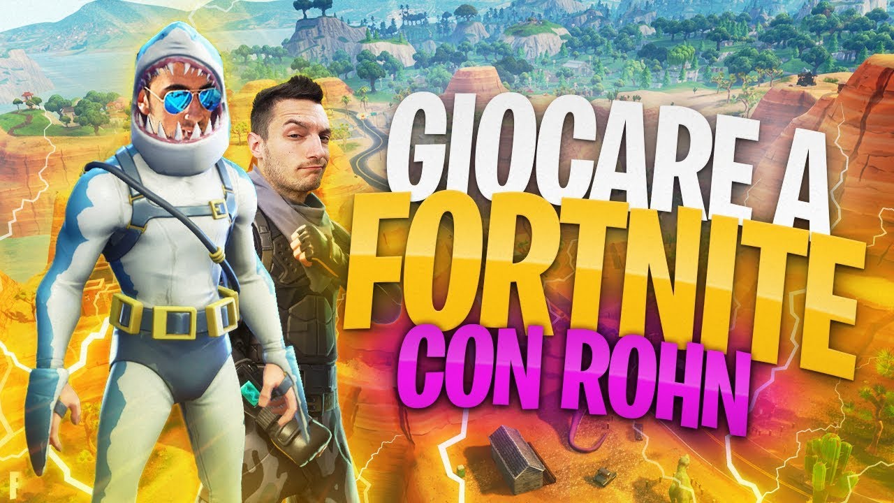 QUANDO GIOCO CON ROHN A FORTNITE (IL DUO LEGGENDARIO)