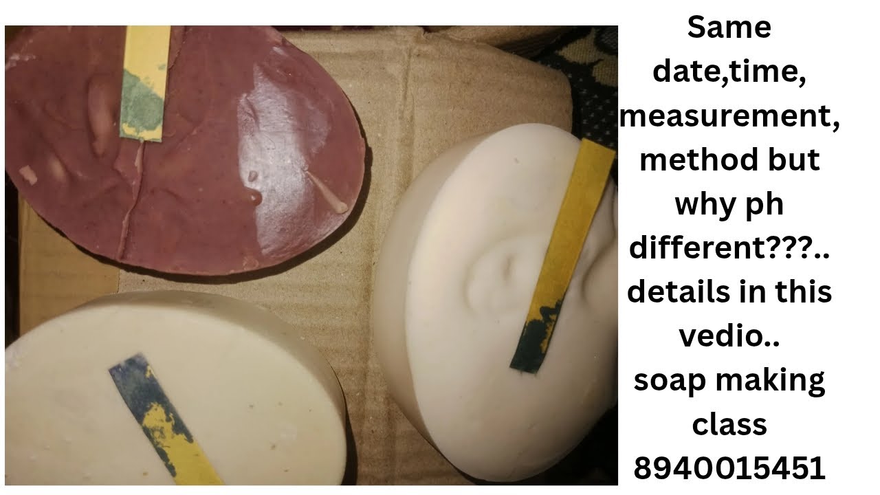 Cold Process Soap pH ஏன் ஒவ்வொரு Batch-லும் Different ஆகுது? | Soap Making Science