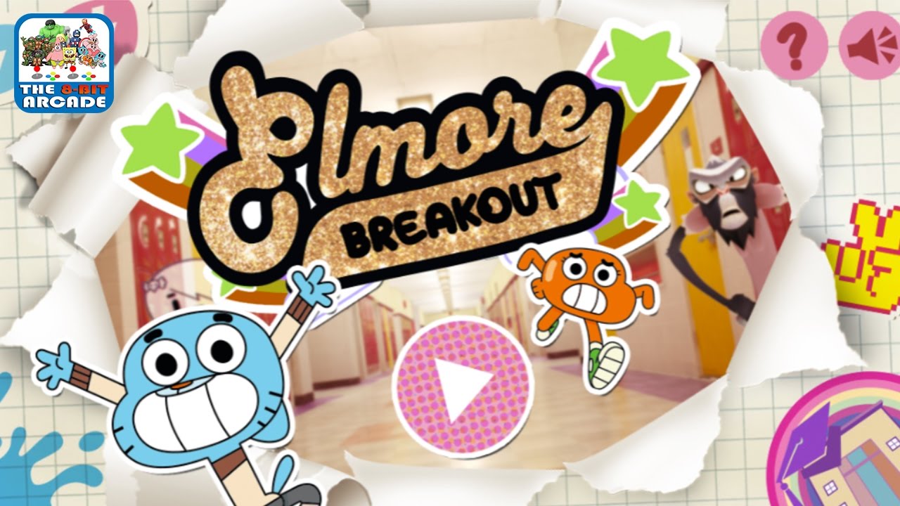 The Amazing World of Gumball: Elmore Breakout - Escape If You Can (Cartoon Network Games)