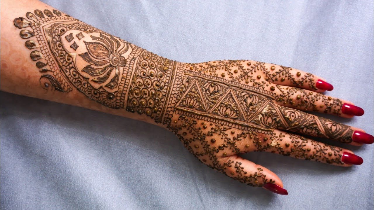 Easy Bridal Mehandi Designs for Full Hands |Latest Rajasthani Bridal Mehndi |Marwari Dulhan Mehndi