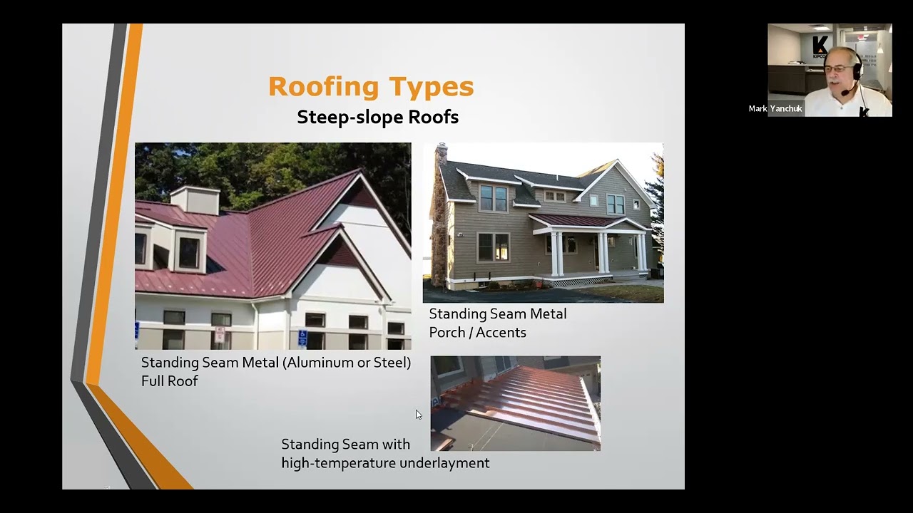 Evaluation and Repair/Replacement of Your Community's Roofing | Kipcon Virtual Webinar 2022