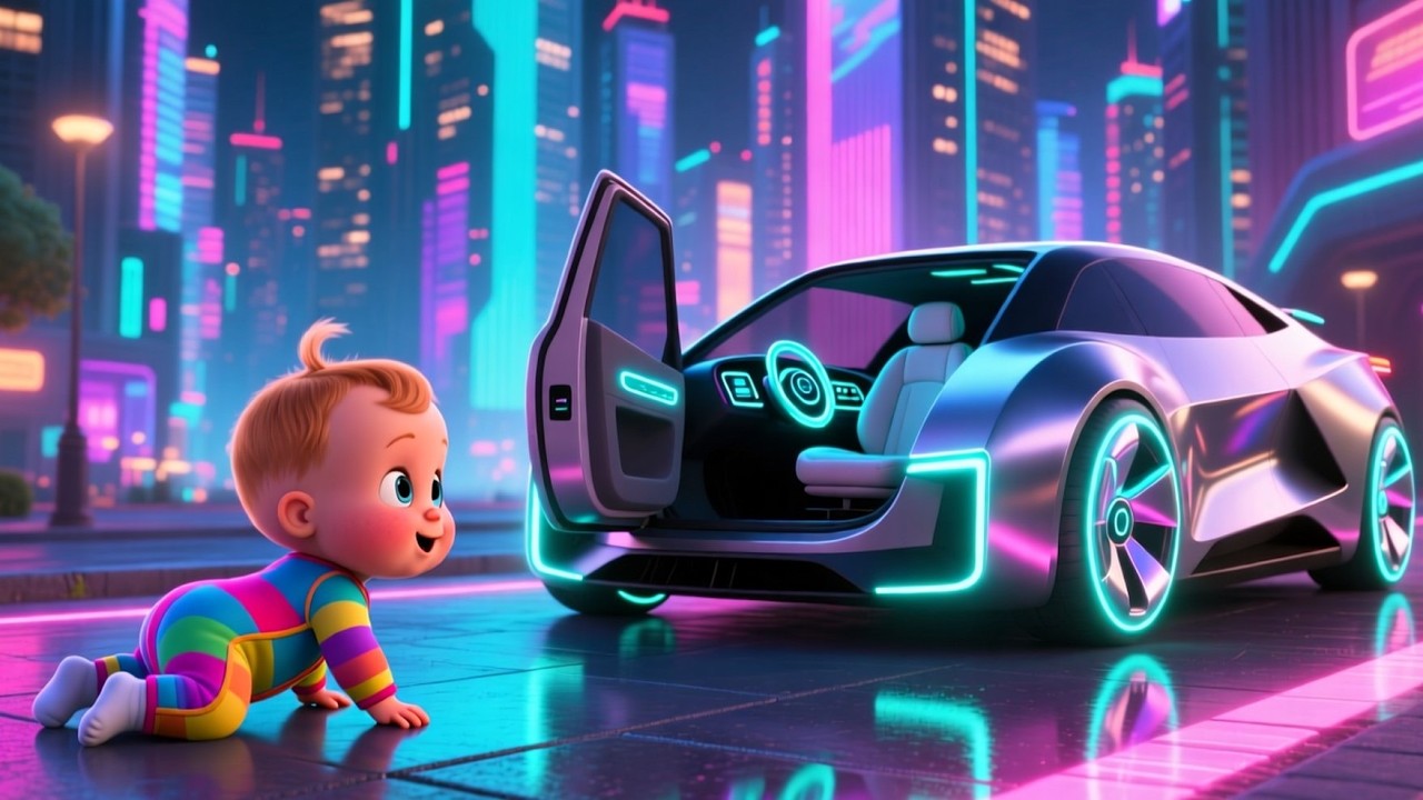 Wroom Wroom Car Song 🚗 | Fun Vehicle Song for Kids | Sing Along Ride