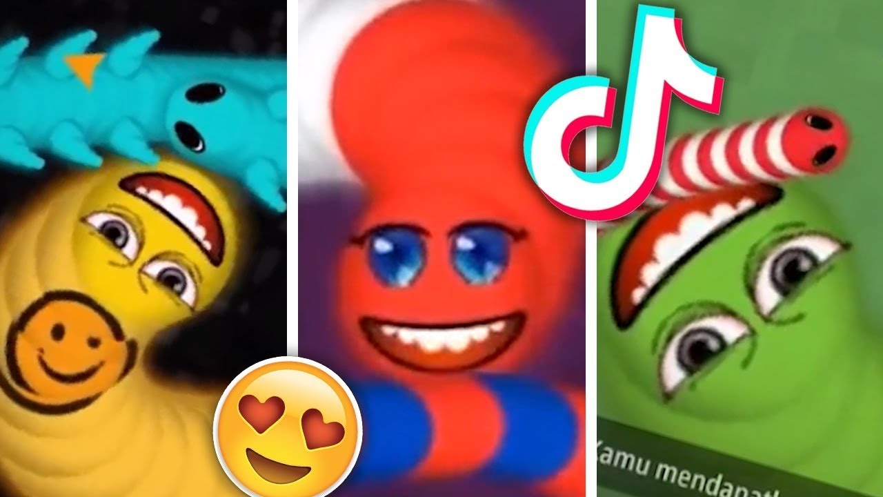 TikTok WormsZone io Compilation Video ( Best Tik Tok Worms Zone io Gameplay Compilation ) #74 🐍