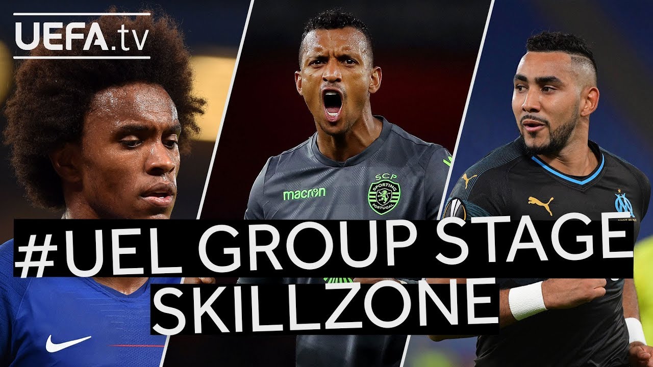 WILLIAN, NANI, PAYET: #UEL Group Stage SKILLZONE!!