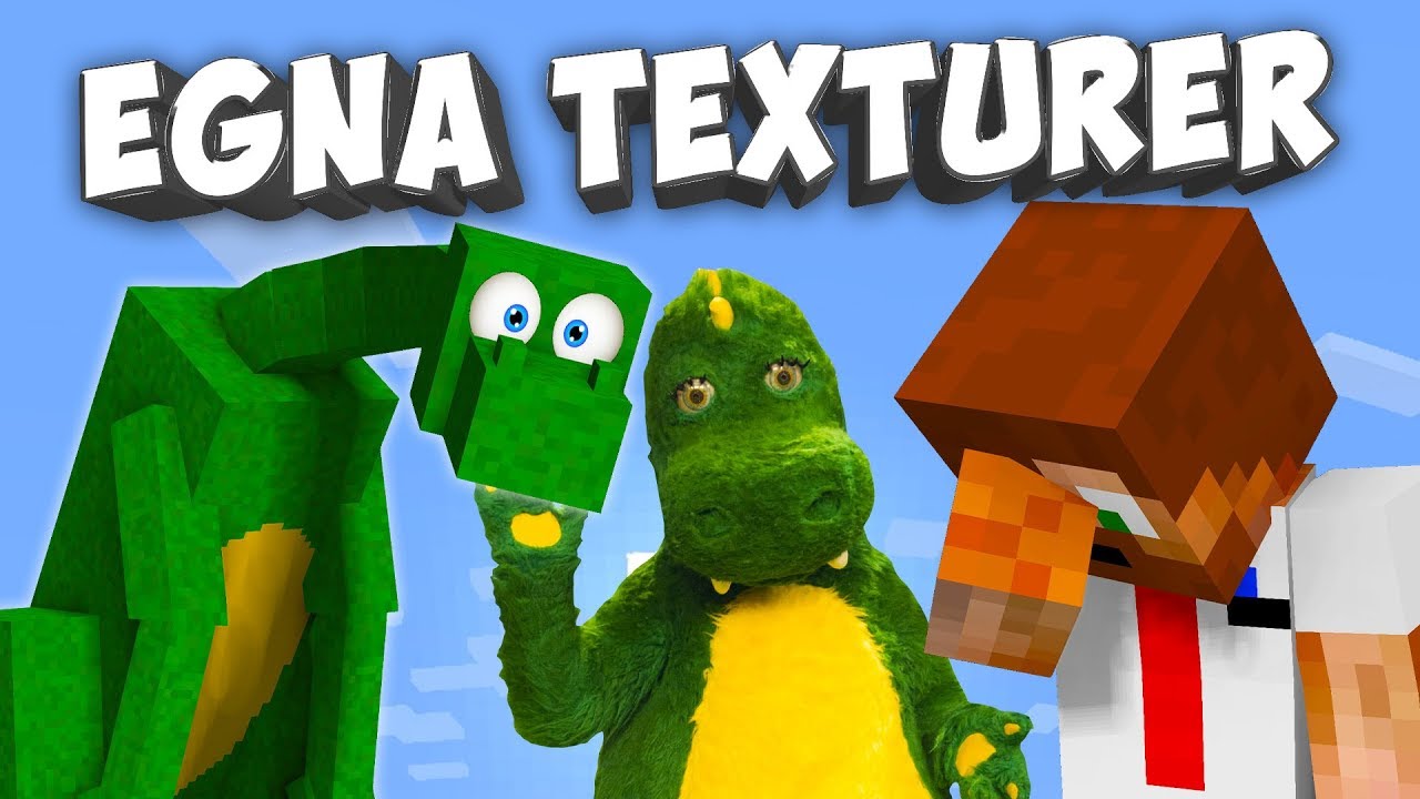 Jag gjorde Bolibompa-draken i Minecraft!
