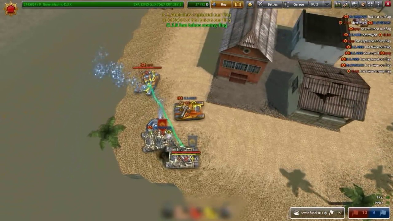 TankiOnline KOA VS DOT { 2 VS 2 }