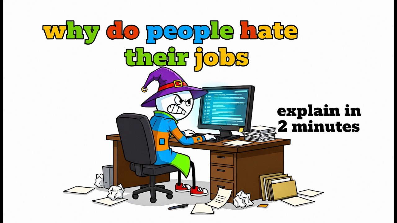 Why do people hate their jobs?
