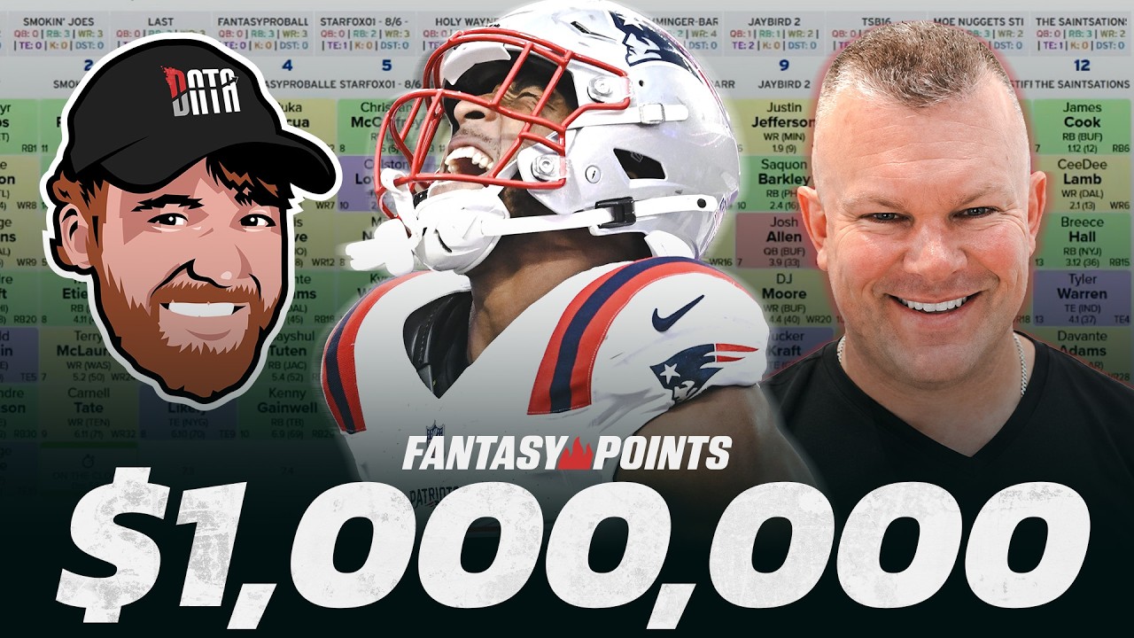 High-Stakes 2026 Fantasy Football Championship Draft $1,000,000 Grand Prize! (FFPC)