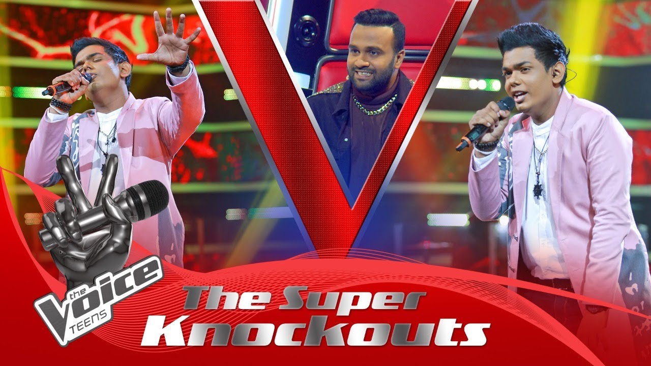 Wageesha Munasinghe | ගඟන සරන්නට කියා |  The Super Knockouts | The Voice Teens Sri Lanka