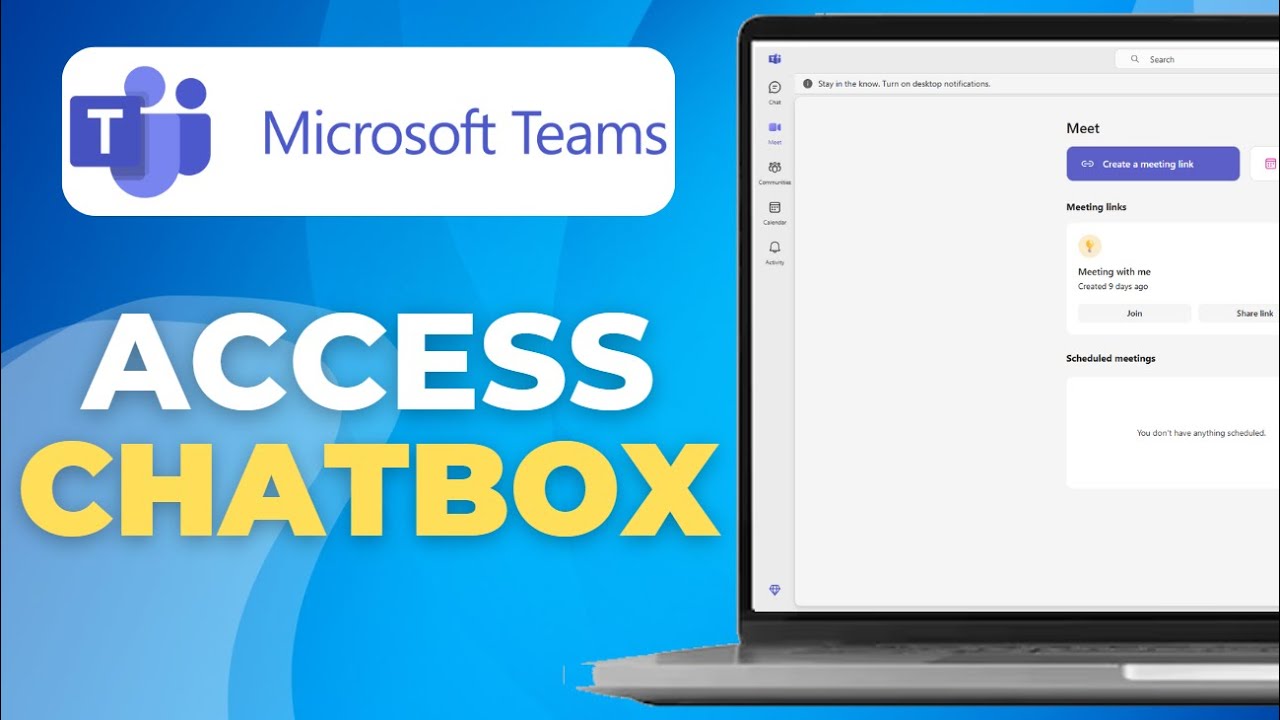 How to Enable Chat Box in Microsoft Teams