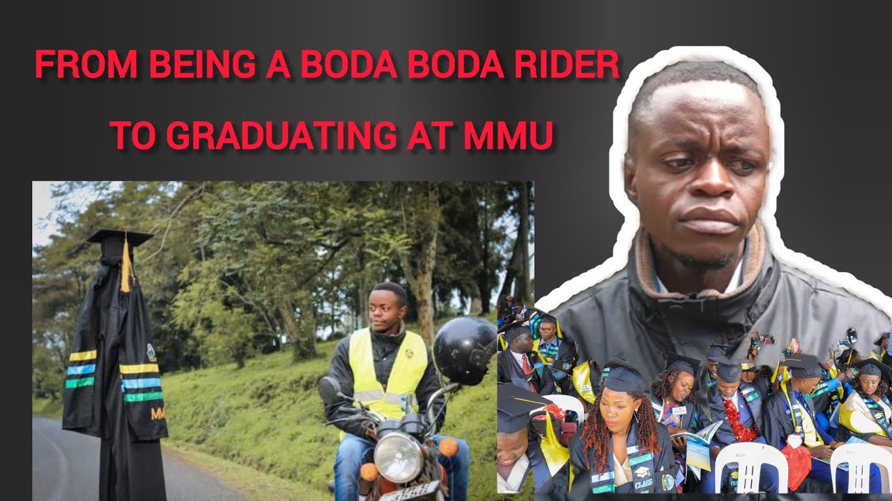  FULL INTERVIEW:From being a boda rider  to becoming a graduant at MMU