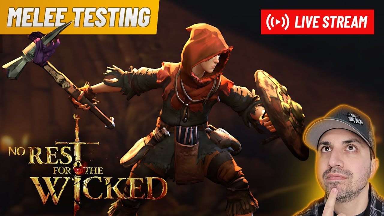 Finally Testing Melee... Lets See How Bad I Am At No Rest For The Wicked!!
