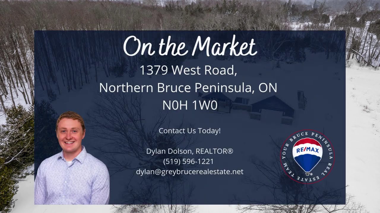 Custom Home Near Lion's Head - 1379 West Road - Dylan Dolson, RE/MAX
