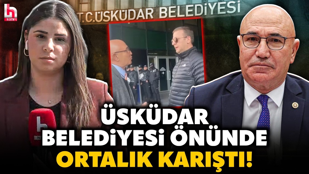 MAHMUT TANAL YAZDI, BİR SAAT GE&Ccedil;MEDEN OPERASYON GELDİ! Halk TV Muhabiri Ceren Ural'dan son durum!