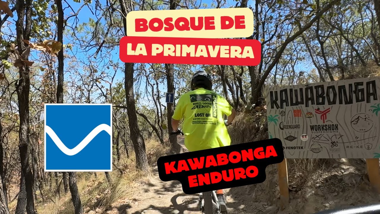 Trail Kawabonga - La primavera | MTB Enduro | Muy r&aacute;pida y divertida