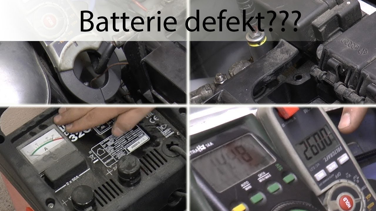 🛠️ Elektronik Problem Teil 2 Batterie testen Seat, VW, Audi, Skoda