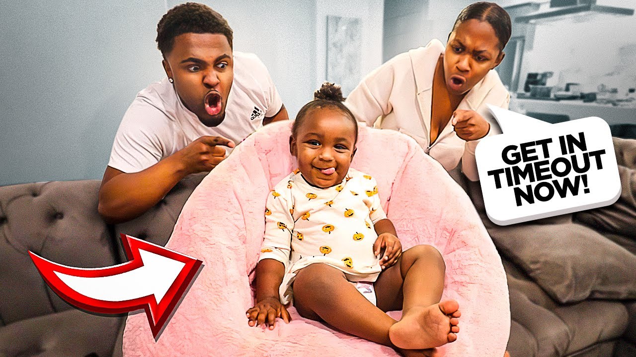 BABY KALI GETS PUT IN TIMEOUT FOR THE FIRST TIME!!!