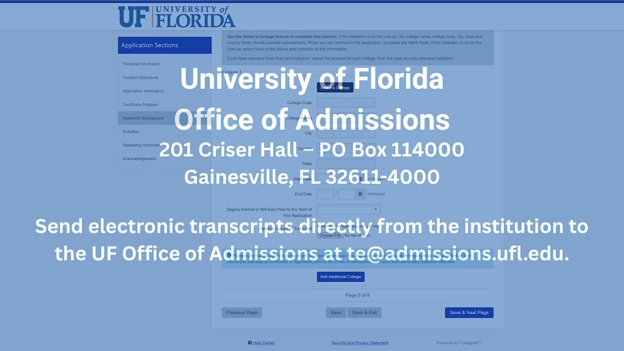 Apply To Our Programs: Graduate Certificate