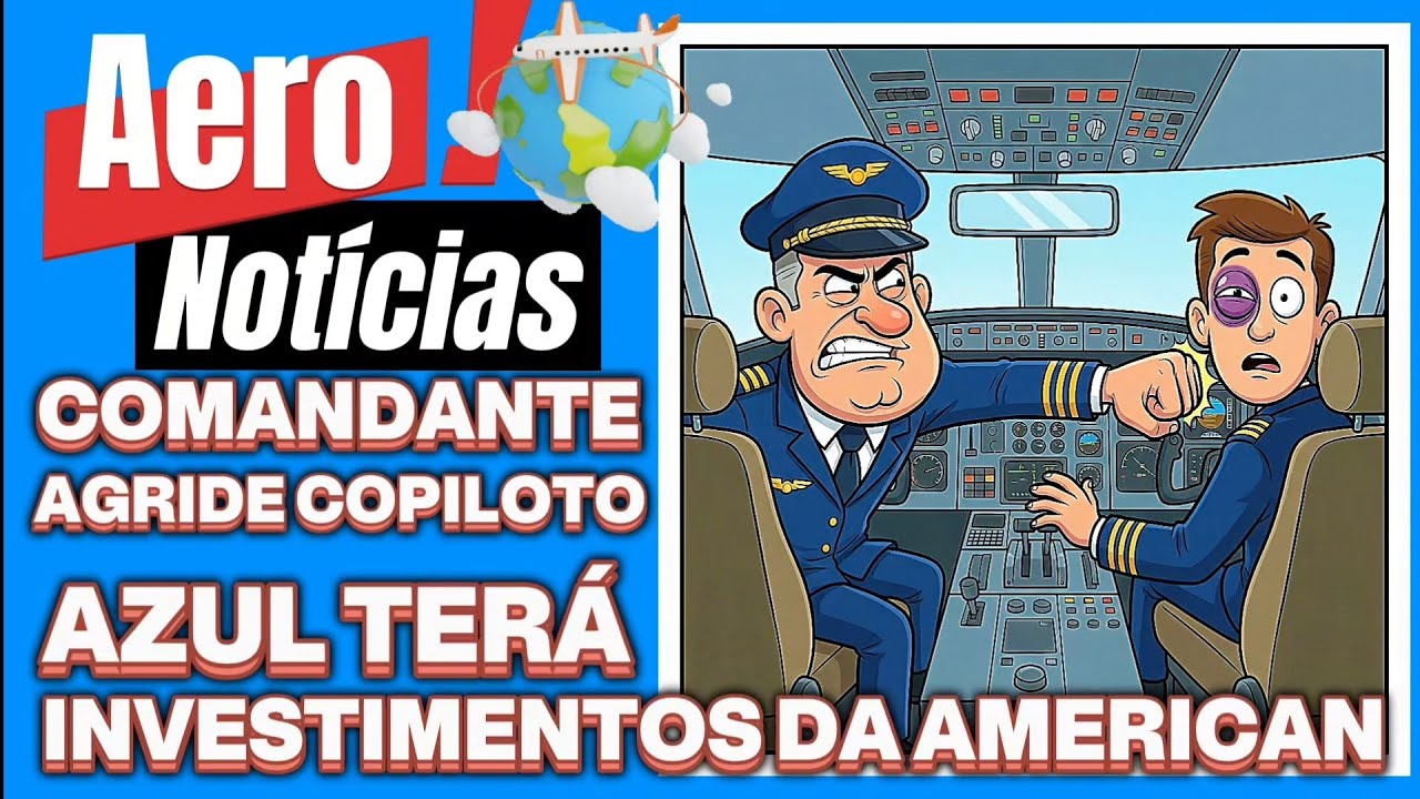 INVESTIMENTO DA AMERICAN NA AZUL, PILOTO AGR!DE COPILOTO, RETOMADA DOS TESTES DO 737 MAX 10