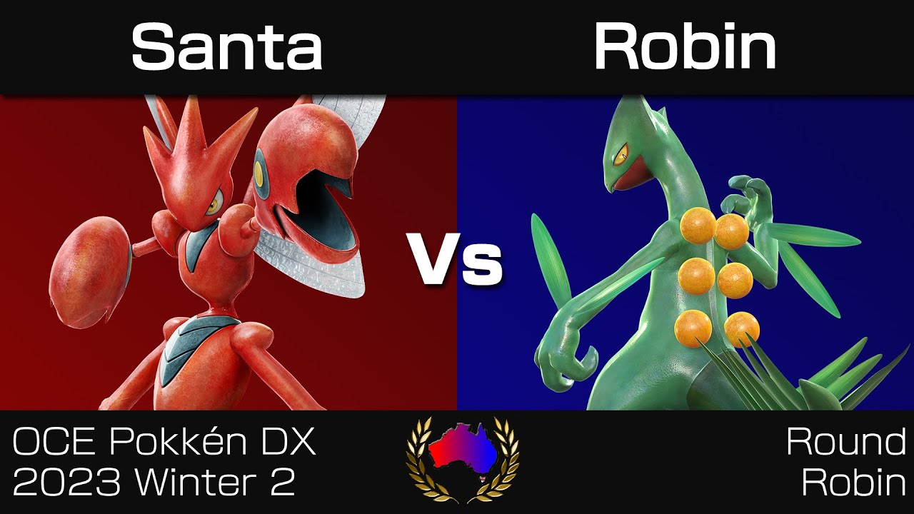 OCE Pokkén DX 2023 Winter 2 - Round Robin: Santa (Scizor) vs. Robin (Sceptile)