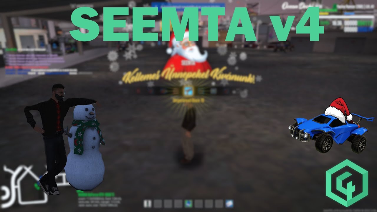 SEEMTA V4  | Mikulás meghozta az ajándékot  | 1k Sub = 2200PP nyeremény vidi